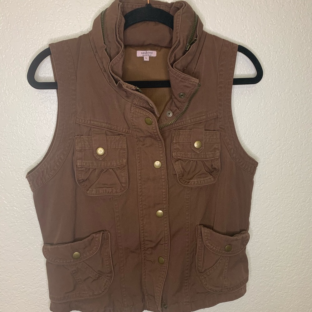 Brown Vest